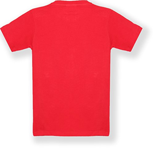 Image of TONYBOY Boy's Tribal Regular fit T-Shirt (2158 red 11-12 Years)