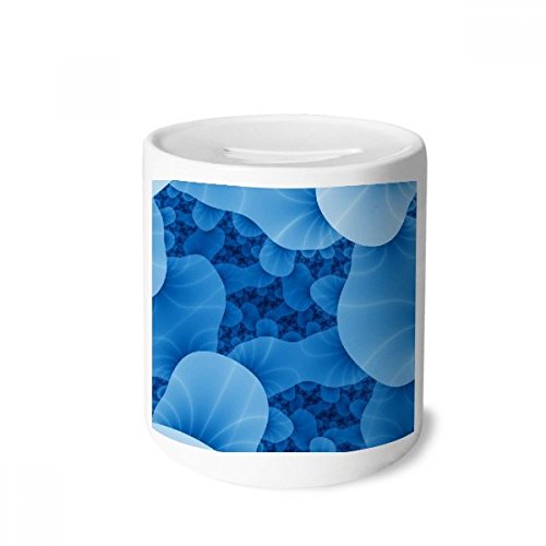 Tirelire en céramique motif cellule science pour enfant et adulte idée cadeau décorative 9cm