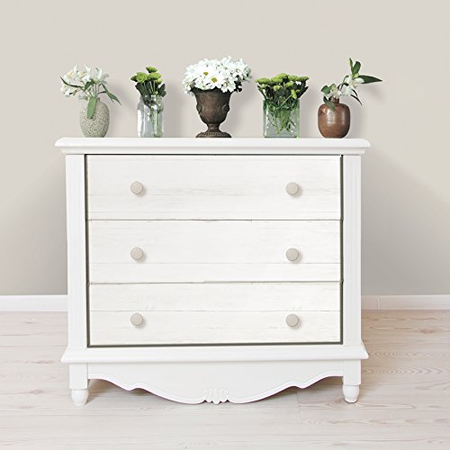 NuWallpaper Reclaimed Shiplap Peel and Stick Wallpaper, White Reclaimed Shiplap Removable Contact Paper for Walls, Self Adhesive Wall Covering for Bedroom Living Room Accent Wall by NuWallpaper - Image 4
