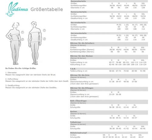 Medima Fußwärmer mit extra weitem Bund, Gr. S