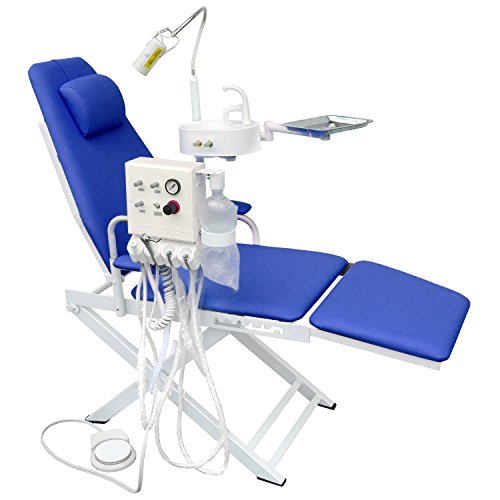 New Configuration Dental Portable Chair Overhead Cold Light with Cuspidor Tray Dentist Mobile Unit Type GU-109(A)-2