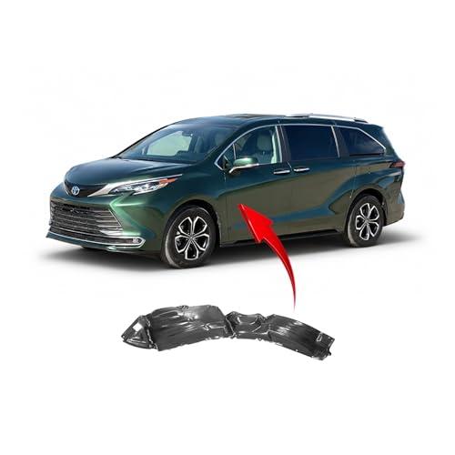 Image of FitParts Compatible with Toyota Sienna 2006-2010 Front Left Fender Liner
