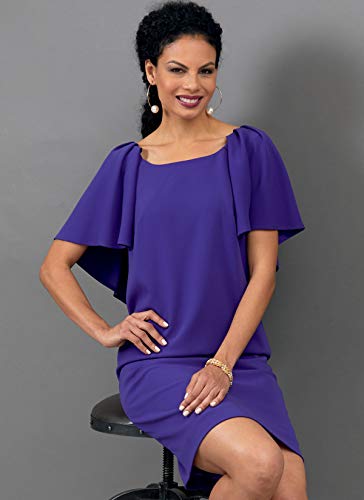 Butterick Patterns Women\'s Long and Short Sleeve Dress Sewing Patterns, 16-18-20-22-24, White - Thumbnail 5