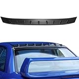 SCITOO ABS Black Rear Window Top Roof Spoiler Wing Exterior Accessories Styling Kits Replacement for Subaru Impreza 4-Door Sedan 2.5L WRX Limited