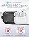 MOBOSI for AirPods Pro 3 Case, Compatible with AirPods Pro 3rd Generation Case Cover [Compatible with MagSafe] with Lock&Keychain&Cleaner Kit, Full Body Shockproof Protective Hard Shell (2025), Black