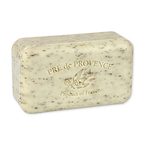 Image of Pre de Provence Artisanal Soap Bar, Natural French Skincare, Enriched with Organic Shea Butter, Quad Milled for Rich, Smooth & Moisturizing Lather, Mint Leaf, 5.3 Ounce