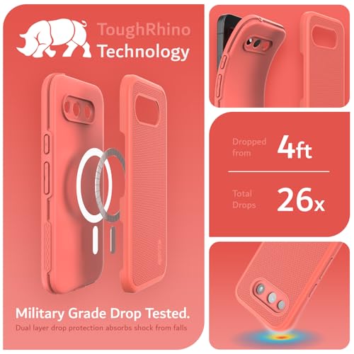Image of TUDIA MergeGrip Magsafe Compatible for Google Pixel 10a Case - Berry