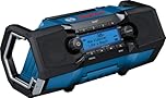Bosch Professional 18V System Radio GPB 18V-2 SC (incl. Aux. Cable, 1x 3 V lithium button cell battery 1x DC-in power adapter)