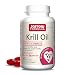Jarrow Formulas Krill Oil, Supports Brain, Memory, Energy, Cardiovascular Health, 600 Mg, 60 Softgels