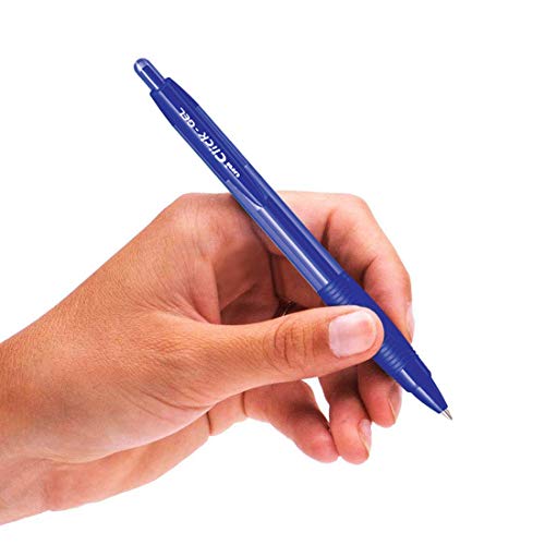 uni-ball Store uni-ball Click Gel X SGR7 0.7mm Blue Gel Pens, Pack of - Image 5