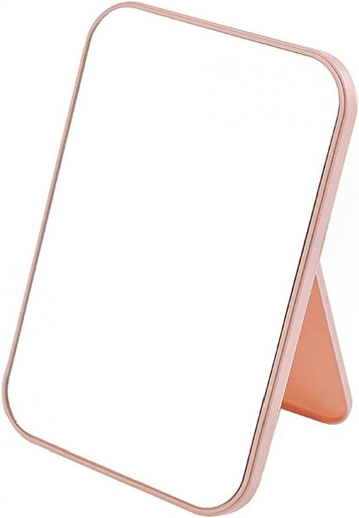 メイクミラー 卓上 虚栄鏡 大折りたたみ 四角カラフル ランダムカラー 超ポイントバック祭 携帯