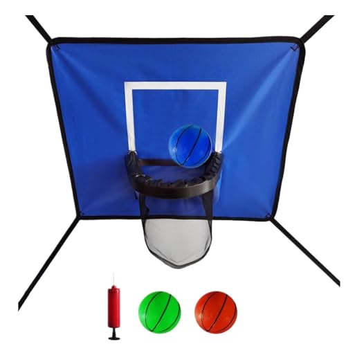 Trampolín de baloncesto para fiestas en el patio y juegos de niños
