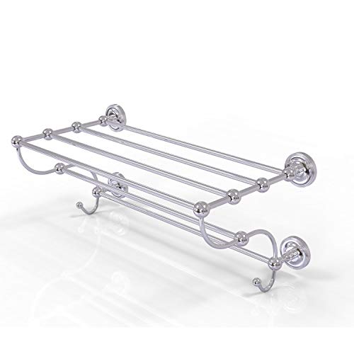 70% Off Everything Allied Brass PR-HTL/36-5 Prestige Regal Collection 36 Inch Train Rack Towel Shelf, Polished Chrome Big Sale Allied Brass PR-HTL/36-5 Prestige Regal Collection 36 Inch Train Rack Towel Shelf, Polished Chrome