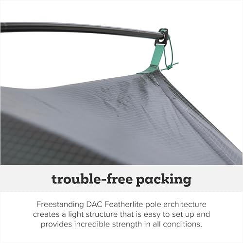 Carpa Big Agnes Sarvis VST para mochilero 3 estaciones ultraligera impermeable miniatura 6