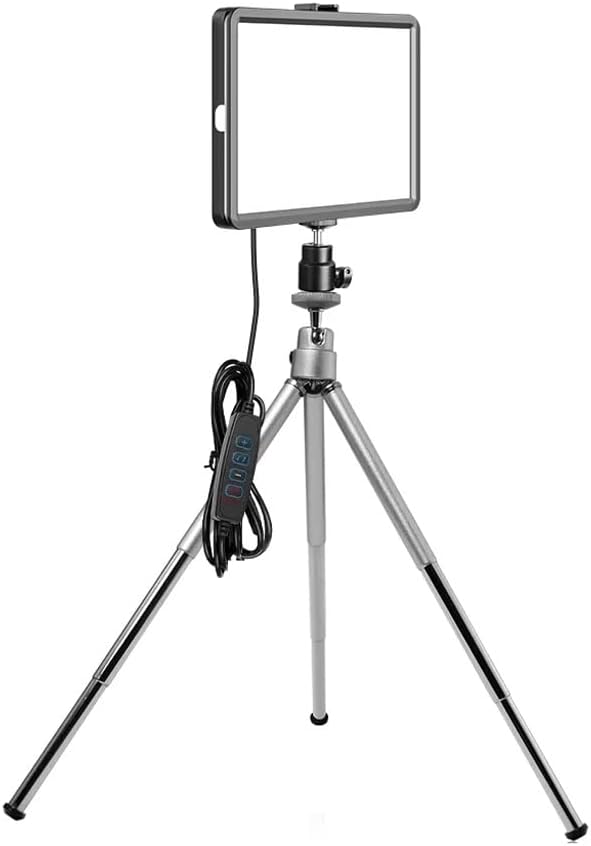 8 inch Photography Dimmable Flat-Panel Fill Lamp 3300-5600K LED Video Light for Live Streaming Photo Studio Panel