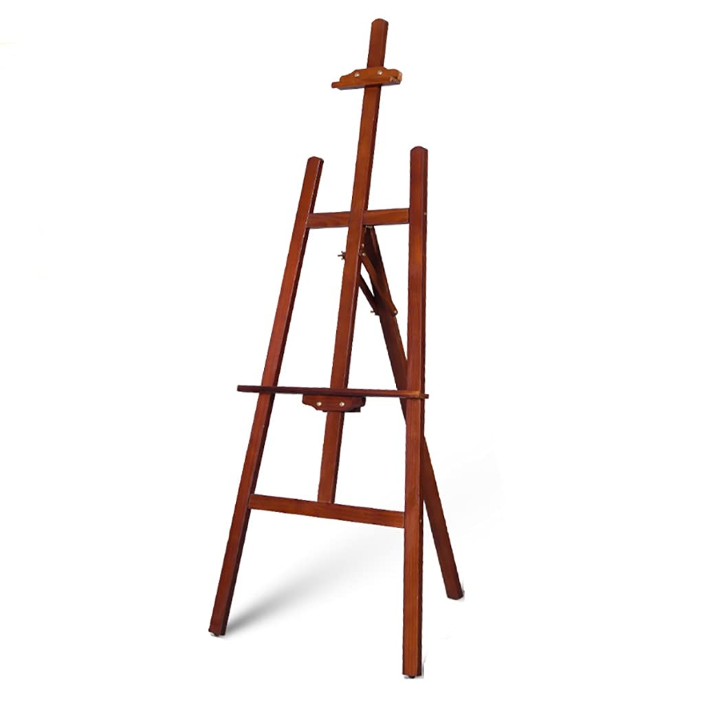 HADECOLL Strong And Durable Wooden Table Top Easel For Art For Painting,Sketching,Display,Exhibition,And Art,Collapsible Floor Standing Students And Hobbyists,A