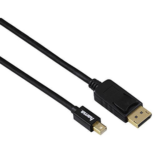 Preisvergleich Produktbild Hama Mini-DisplayPort Adapterkabel (1,8 m) schwarz