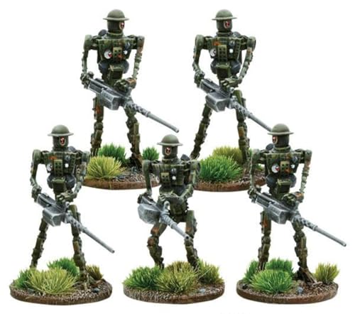 Konflikt '47 British Automated Infantry HMG animez vos soirées de jeu de stratégie miniature