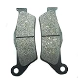 Material: Das technische Design der Bremsbeläge zielt darauf ab, ein stabiles und komfortables Bremserlebnis zu bieten, das beim Bremsen nur minimale Kraft erfordert. Selbst unter rauen Bedingungen ist eine konstante Leistung gewährleistet und bietet Ihnen ein einzigartiges Fahrerlebnis.