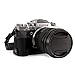 MegaGear MG1923 Ever Ready Genuine Leather Camera Half Case Compatible with Fujifilm X-T4 - Black