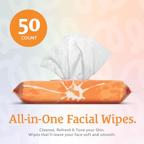 Image of Body Prescription Makeup Cleansing Wipes - Gentle and Effective Face Wipes, 1 Count (Pack of 1), Vitamin C