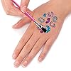 FabLab Glitter Tattoos | Create FAB Glittery Kids Tattoos! | Includes 28 Stencils and 4 Sparkly Colours of Bio-Glitter | Girls Gifts for Ages 8+ #3