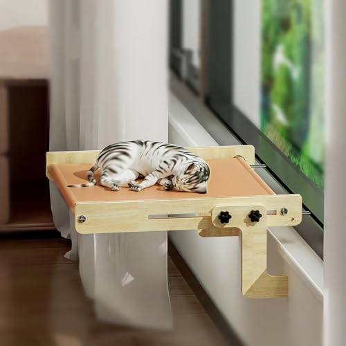 Cama para gatitos para interior fácil de instalar en la ventana 5