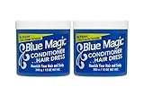 Blue Magic Original Hair Conditioning Dressing, Moisturizing Formula, 12 oz (2-Pack)
