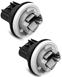 HUFEWU Parking Light Bulb Socket Fit for Jeep Compass Patriot 2007-2017, Turn Signal Light Lamp Bulb Socket Replace 645-504 68000686AA, 2PCS