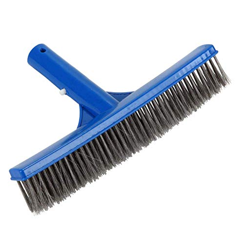 Abracing Stainless Steel Cleaning Brush 10 Inch Tool for Swimming Pool Wall Floor Hot Tub