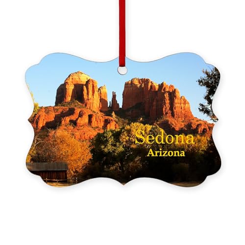 CafePress Sedona Scroll Holiday Ornament 4