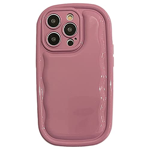 Coque de téléphone ovale mignonne couleur bonbon iPhone 14 Pro Max