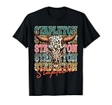 Howdy Stapleton Western Stapleton Punchy Cowboy Style T-Shirt