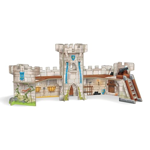 Papo Mini Castillo de Caballeros Medium Isiplay, 33107, Multicolor Figura