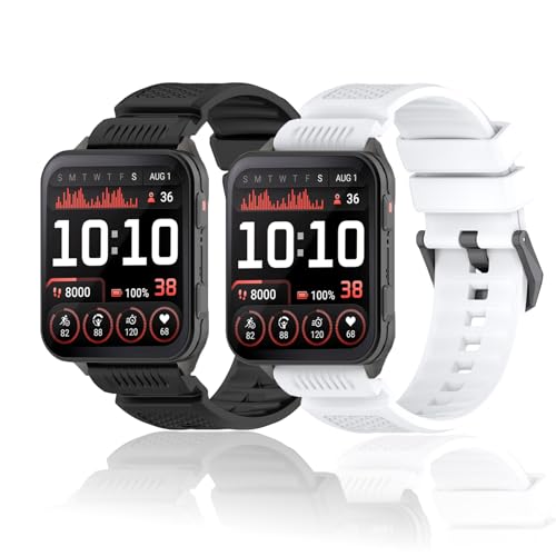 NOUKAJU Pack 2 Correas Repuesto para Garmin Venu X1 miniatura 1