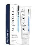 Supersmile ICY Mint Fluoride-Free – Whitening Toothpaste for Visibly Brighter Teeth – Whitens Up to 6 Shades, 4.2 oz