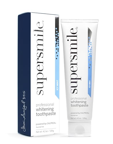 Supersmile ICY Mint Fluoride-Free – Whitening Toothpaste