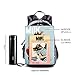 Miniture Waterproof Sport Backpack,10L Outdoor Hiking Traveling Daypack,Suitable for Kids Girls Boys Height Under 4 feet (Black)