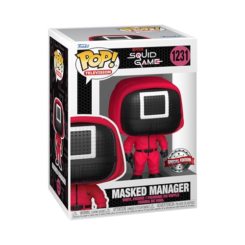 Funko Pop Squid Game Figuren Manager #1231 – Exclusive Special Edition...