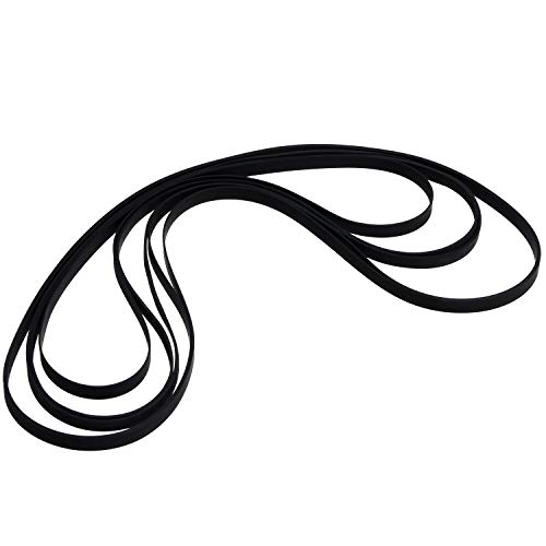 10 Pieces Turntable Belt Different Specifications Machine Recorder Rubber Belt For Repair Replacement Maintenance Most Kinds Of Belt-Driven Turntables, 5 Sizes #TOP5