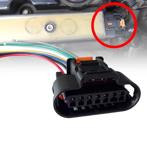 Enchufe precableado de 7 pines para bobina de Opel Insignia A 2011-2017 y Corsa E 2