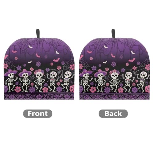 Image of Bat Skeleton Tea Pots Cosy Cotton Tea Cosy for Teapots Dust Cover Breakfast Insulation Lid Warmer Tea Cosy Kitchen Coffee Table Decorative Accessories