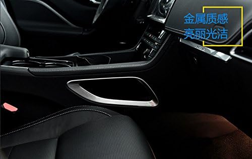 Inner Gear Shift Box Panel Side Cover Trim 2pcs for Jaguar F-Pace X761 2016 2017