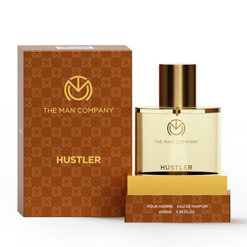 Image of The Man Company Hustler Citrus Perfume For Men - 100Ml | Premium Long-Lasting Fragrance Body Spray | Edp For Men (Eau De Parfum)