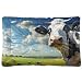 Kigai Cows Dog Bed Machine Washable Pet Bed Mattress Comfortable Soft Pet Bed Mat Non-Slip Bottom Couch for Small Medium Dogs,24x18 Inch