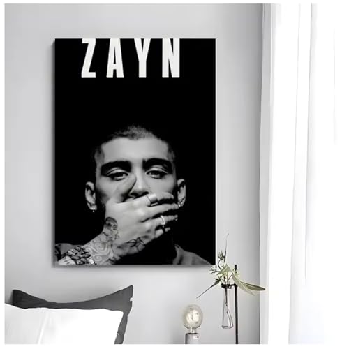 Poster de Zayn Malik pour décoration murale de bureau et chambre d'étudiant