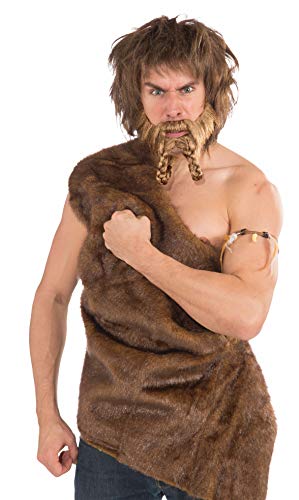Barbe de déguisement homme préhistorique pour soirée à thème
