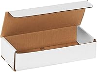Vista 3 de Secure Seal Cajas de envío – Sobres de 5 x 5 x 3 pulgadas – Embalaje de cartón corrugado plegable blanco para correo, mudanza, almacenamiento