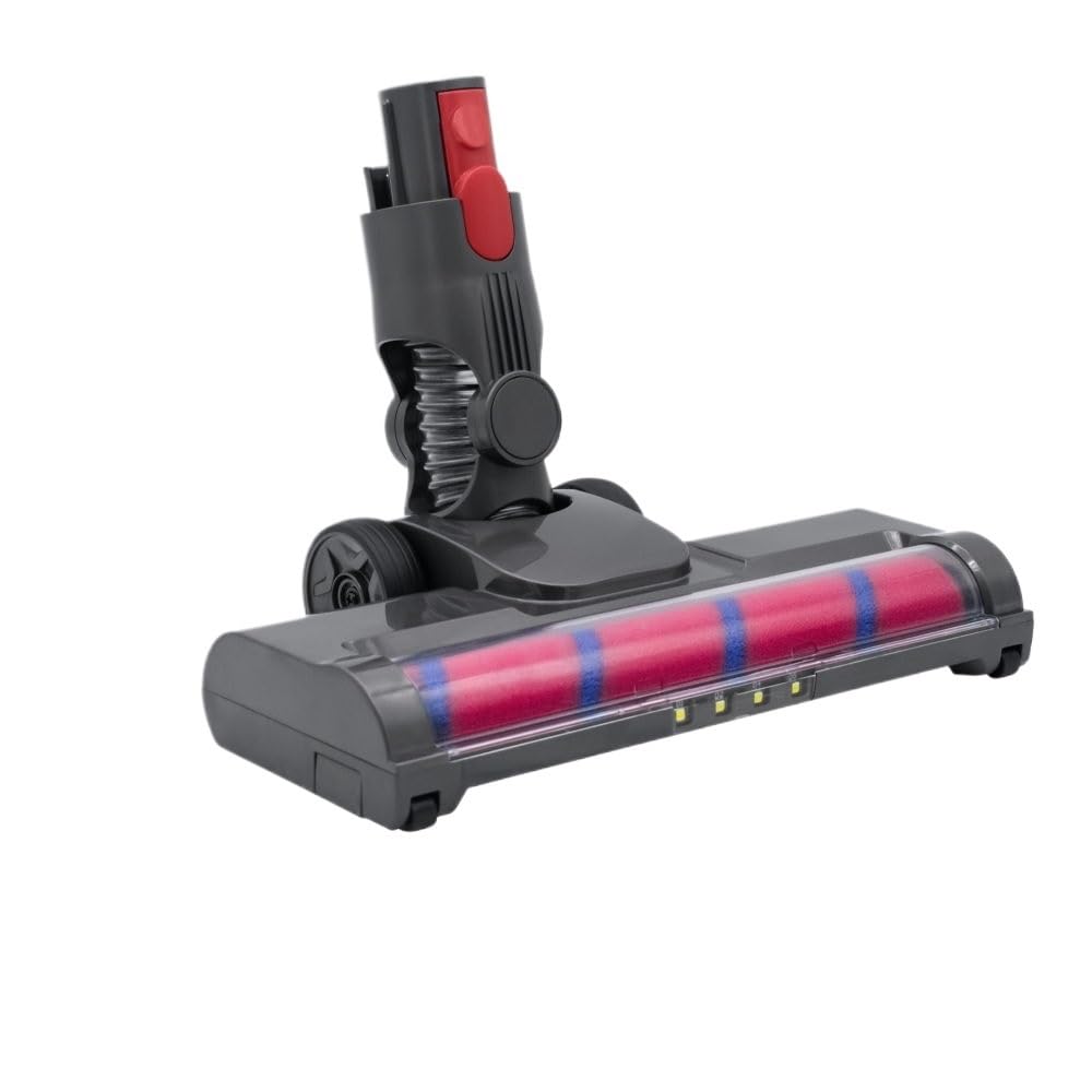 Cabezal De Cepillo Giratorio Suave, Compatible con Aspiradoras Dyson, Accesorio For Pisos De Madera con Rueda Grande.