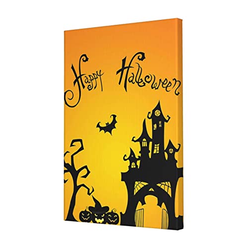 Toile murale d'Halloween 40x61cm pour relooker un salon ou une chambre